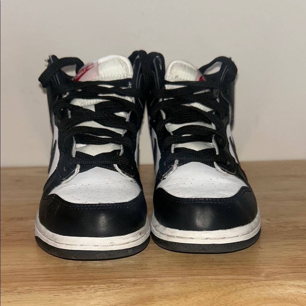 Kids Black and White Sneakers
